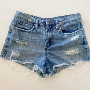 Blank NYC Barrow Cutoff Distressed Shorts